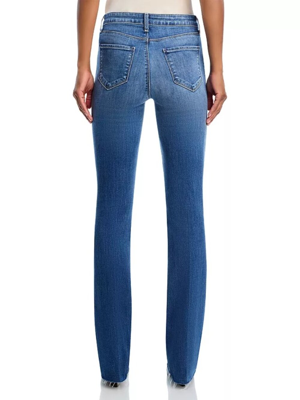 L'AGENCE Ruth High Rise Straight Jeans in Cambridge - NWT - Picture 2 of 12